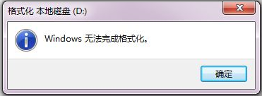 教您两个方法快速解决硬盘无法格式化问题！
